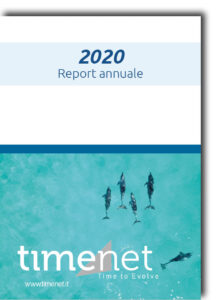 Copertina bilancio d'esercizio 2020 di Timenet SpA